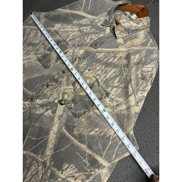 Vintage Mossy Oak Button Up Shirt Men's 3XL XXXL Hunting AOP Camo - Picture 13 of 13